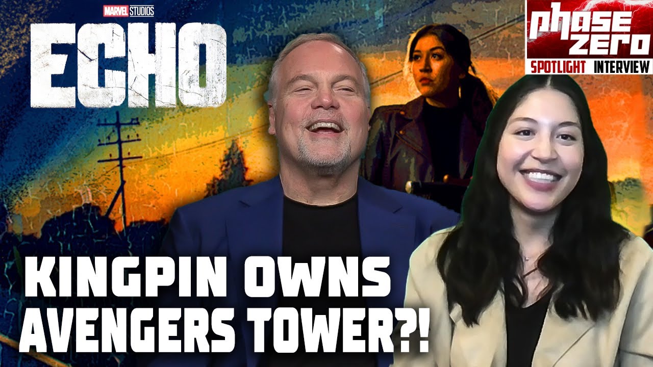 Kingpin Owns Avengers Tower?! ECHO Cast Interview! Vincent D'Onofrio, Alaqua Cox