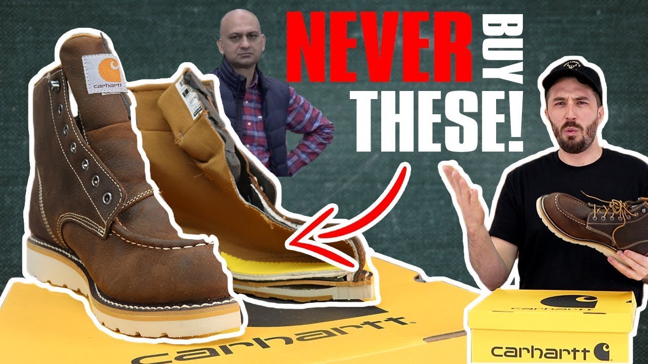 Carhartt Work Boots Exposed: Cheap Materials, Poor Build?