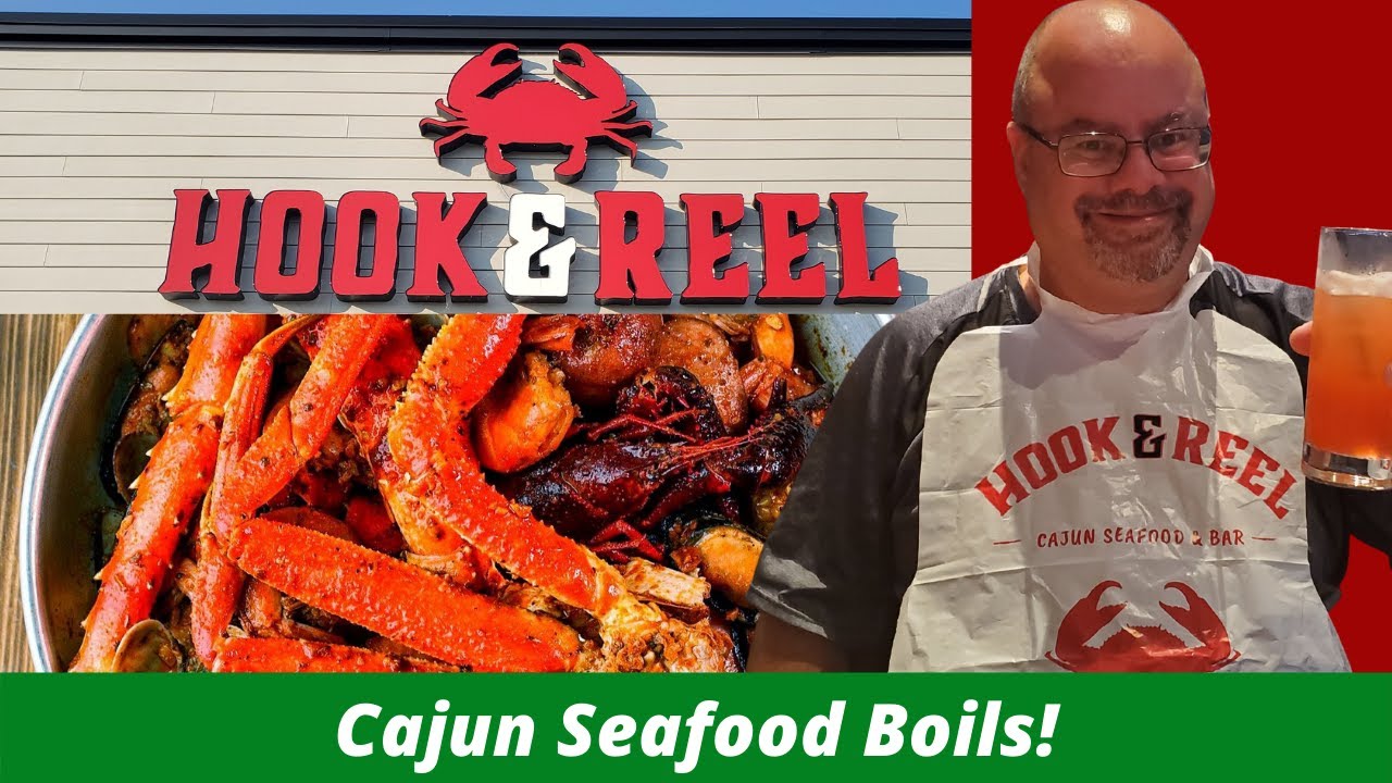 Hook & Reel Cajun Seafood Bar & Grille, Warwick, RI - Our Review!  Delicious and FUN!