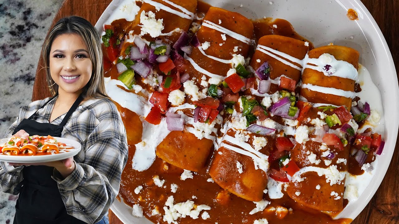 If You Have Tortillas and Beans, Make These ENFRIJOLADAS, So Simple Yet So Delicious!