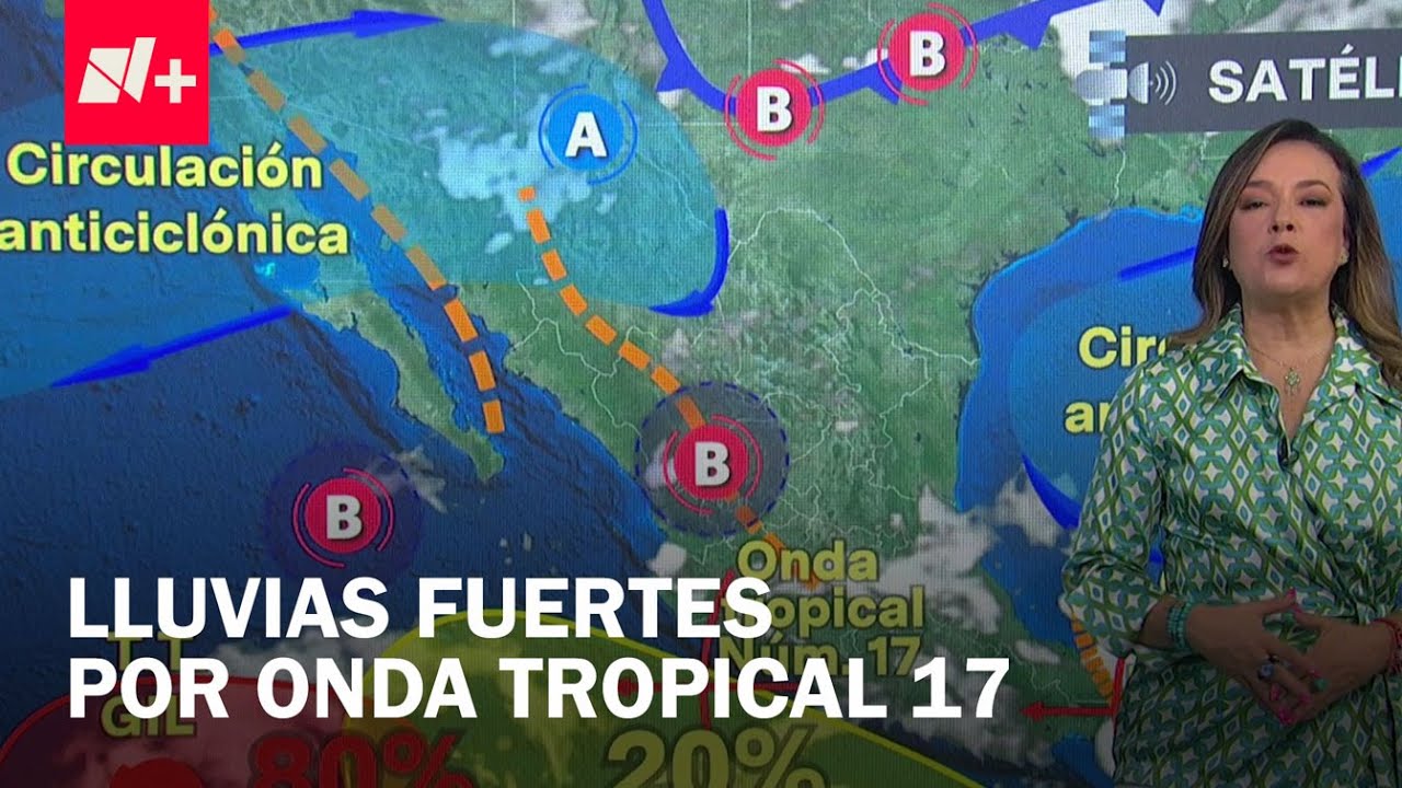 CDMX con 90% de probabilidad de lluvia - Las Noticias