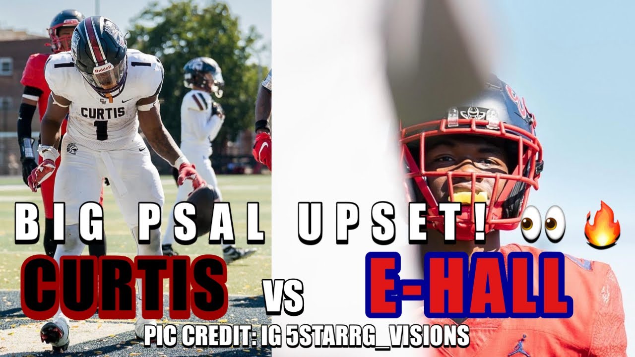 Erasmus Hall (E-Hall) Vs Curtis (9/5/24) |BIG PSAL UPSET! 🤯🤯|