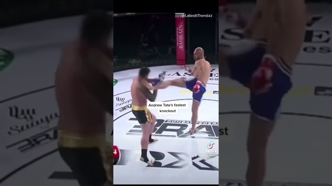 ANDREW TATE’S FASTEST KNOCKOUT🔥🔥🥊