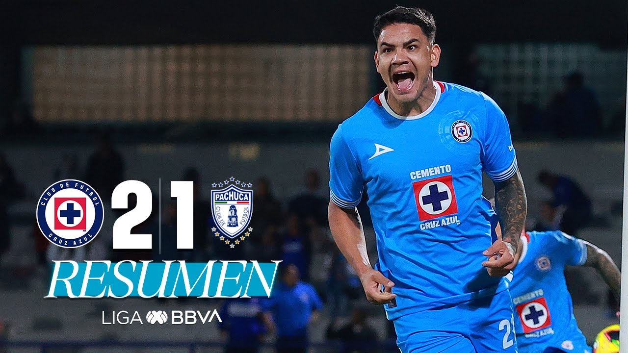 CRUZ AZUL 2-1 PACHUCA J6 | Dramático triunfo celeste | Clausura 2025