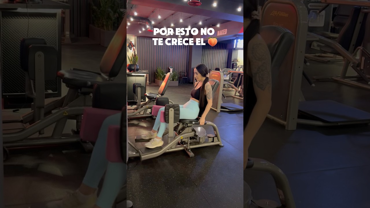 Máquina de ABDUCTORES para GLUTEO medio ✅ CONSIGUE una forma REDONDA 🍑