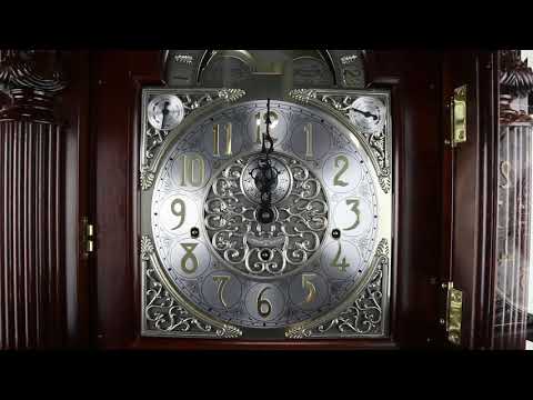 Howard Miller Vintage Cherry Tall Case Presidential Grandfather Clock