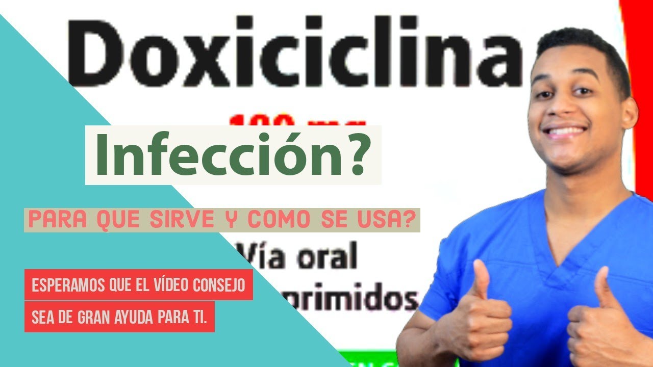DOXICICLINA para que sirve, Dosis y Como se toma 💊 Que tipo de infecciones?