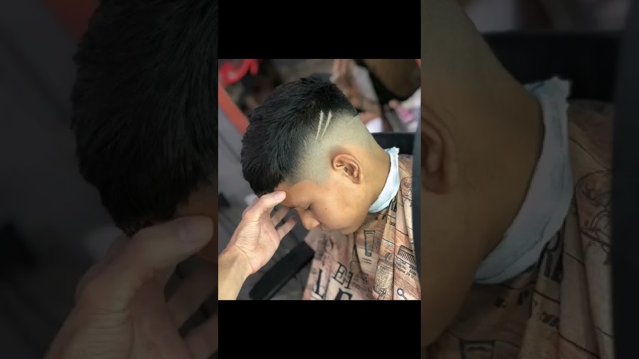 ⚠️Ideas de cortes de pelo para niños🤩✂️💈#shorts