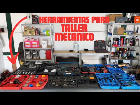 Todas Las HERRAMIENTAS NECESARIAS Para Abrir un TALLER MECANICO