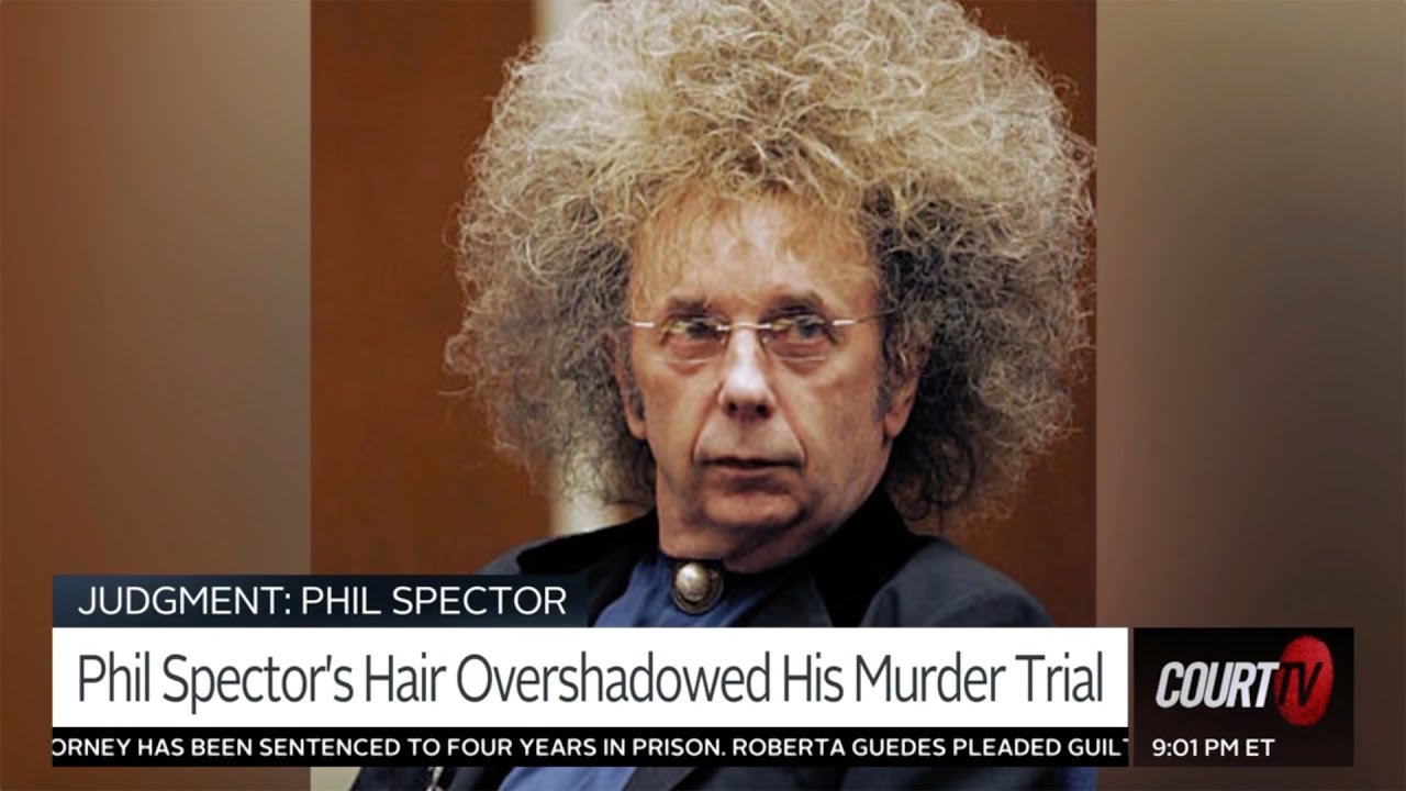 Phil Spector was a music producer whose wild hairstyles overshadowed his murder trial