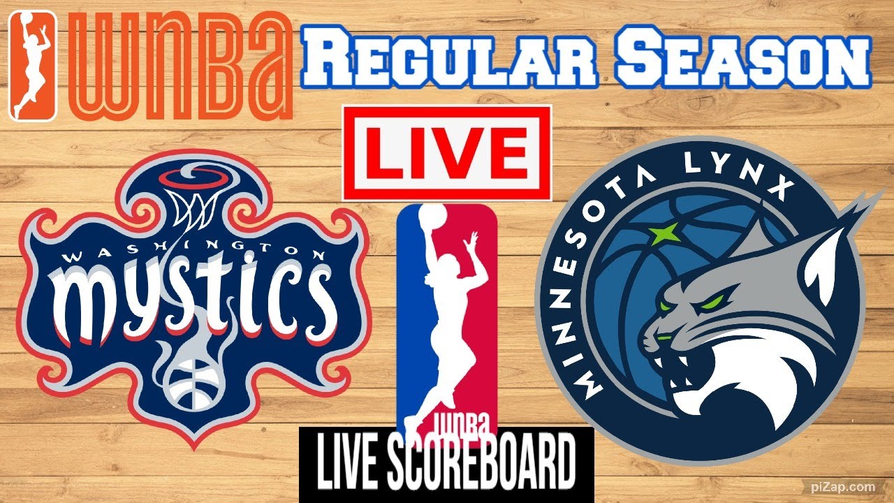 Live: Washington Mystics Vs Minnesota Lynx | WNBA | Live Scoreboard | Play By Play