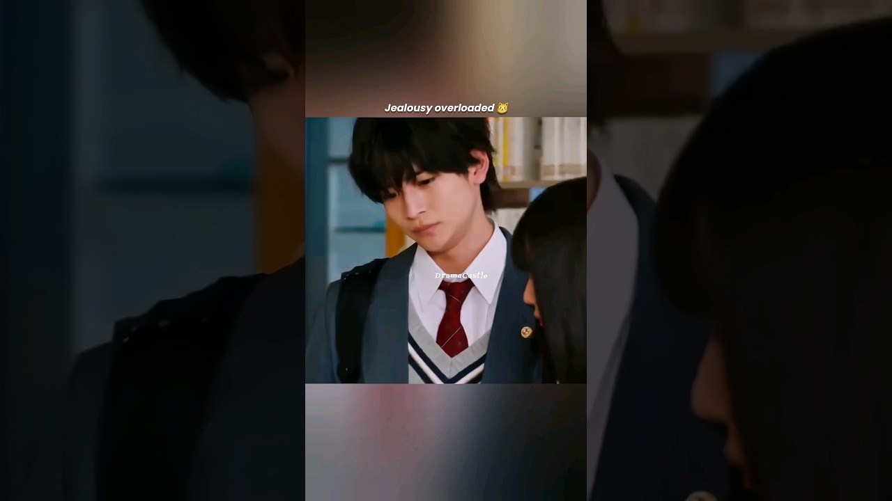 The jealousy on his face 😾😡🤌 #jdrama #japanese #fumiya #oursecretdiary #shorts