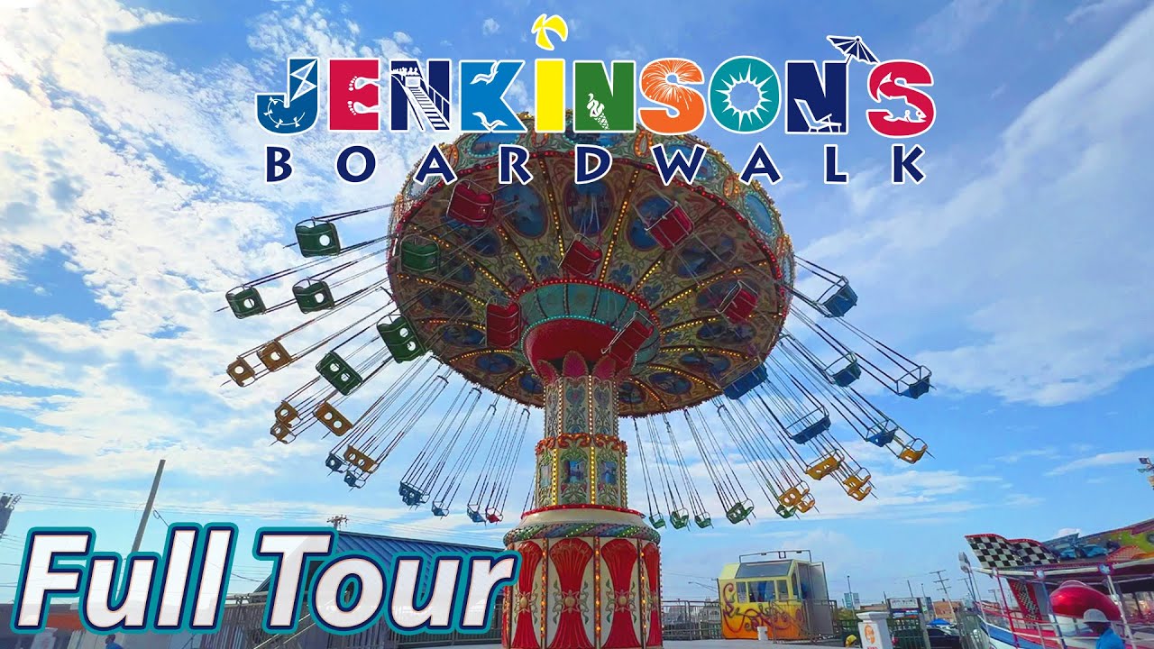 Jenkinson's Boardwalk & Amusement Park (Point Pleasant Beach, NJ) | Full Tour
