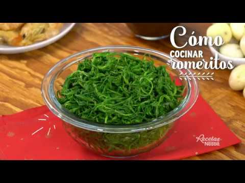 CÓMO COCINAR ROMERITOS