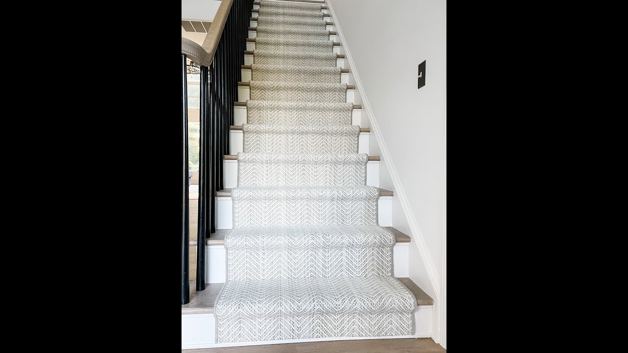 Video of stair runner installation