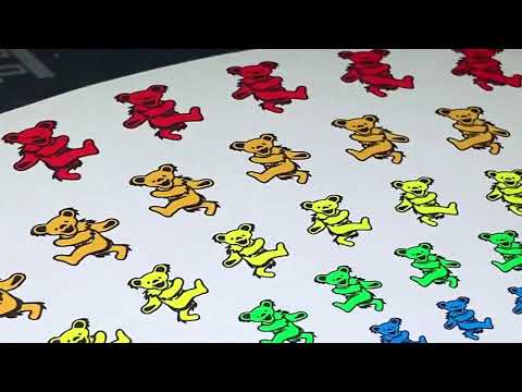 Grateful Dead Dancing Bears Animated Record