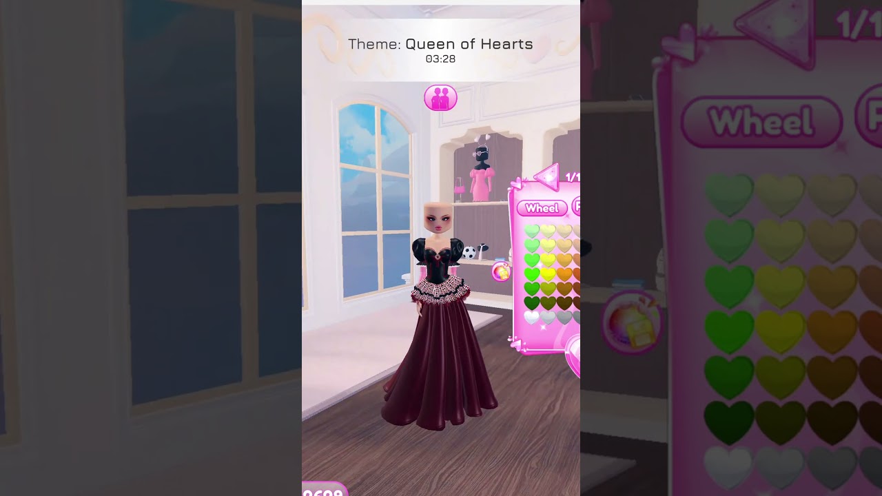 DTI but the theme is queen of hearts! #dresstoimpress #dti #roblox