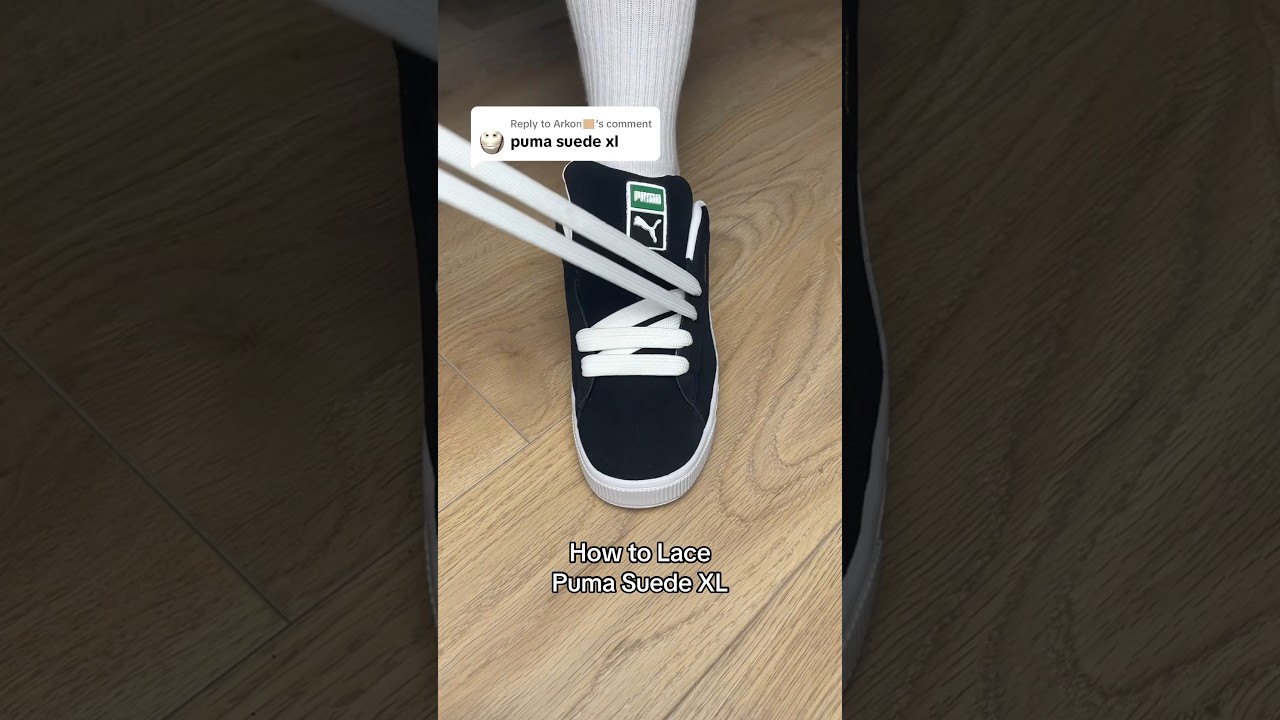 These might just be BETTER than Campus 00s… 👀 - How to Bar Lace Puma Suede XL! 🤩
