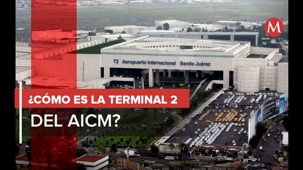 Interior de la terminal 2 del Aeropuerto de CDMX