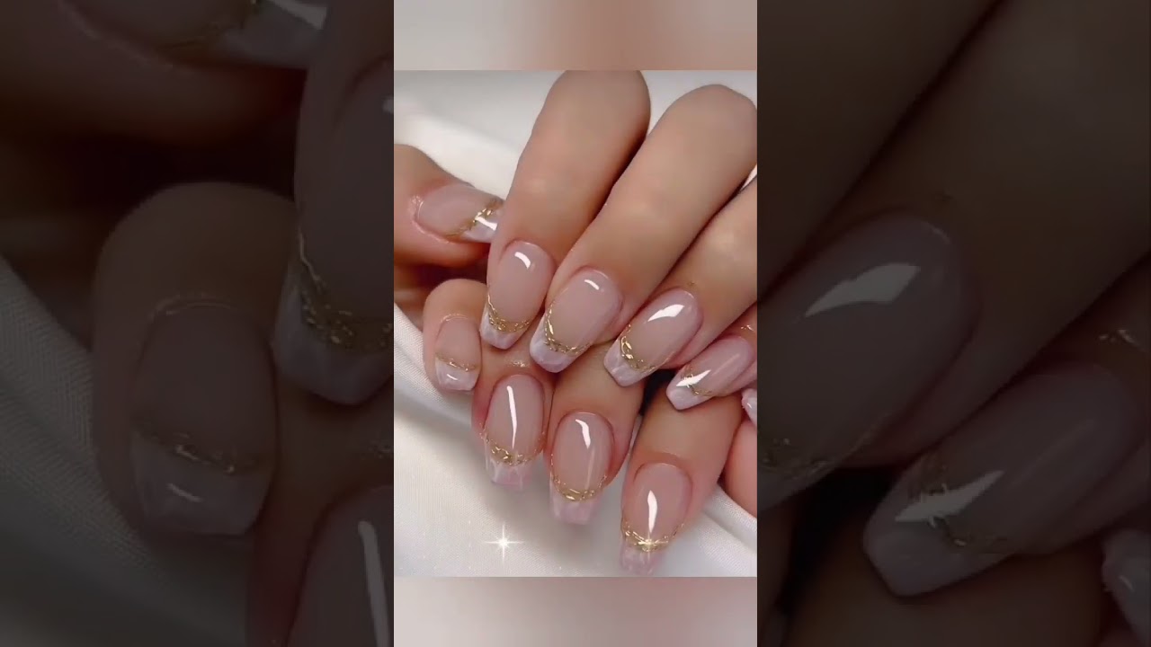 Uñas Elegantes y Sencillas 💅🏻😍✨️ #uñas2023 #uñas #nailart #naildesign #beauty #manicure