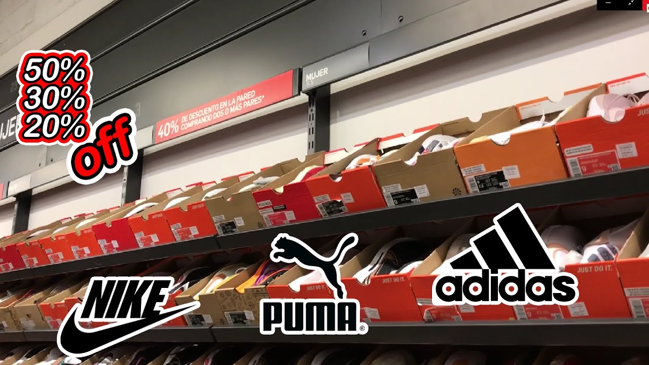 Visitando el Outlet Aeropuerto NIKE - ADIDAS - PUMA 50% 20% 30% off 2023 CDMX