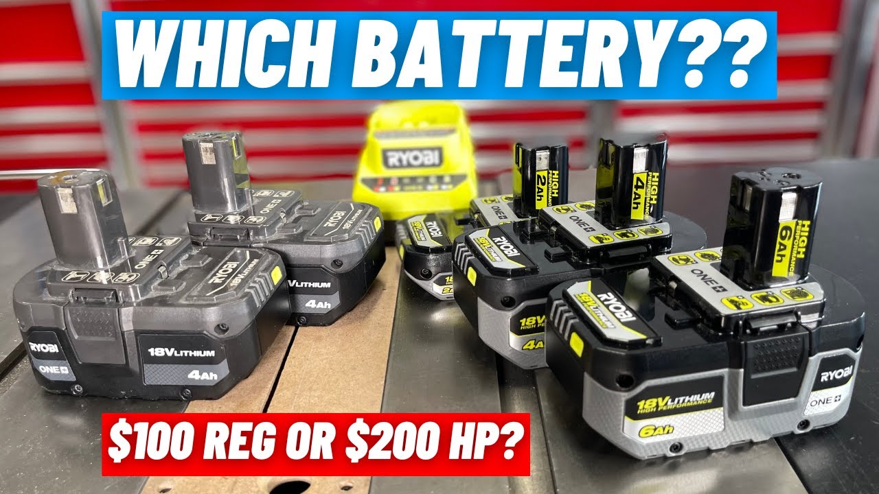 Ryobi Days Are Here!!! || Are The HP Ryobi Batteries Worth Twice The Money?!?