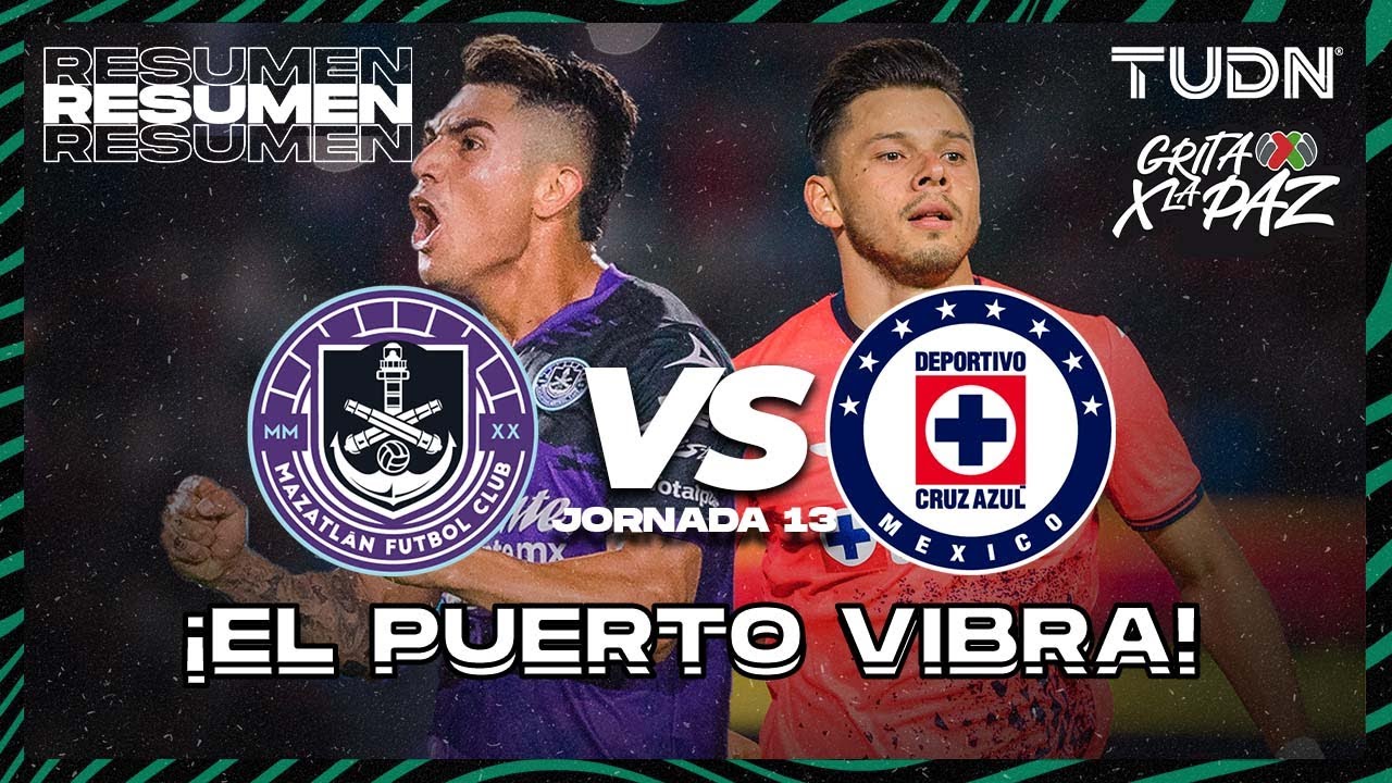 Resumen y goles | Mazatlán vs Cruz Azul | Grita México C22 - J13 | TUDN