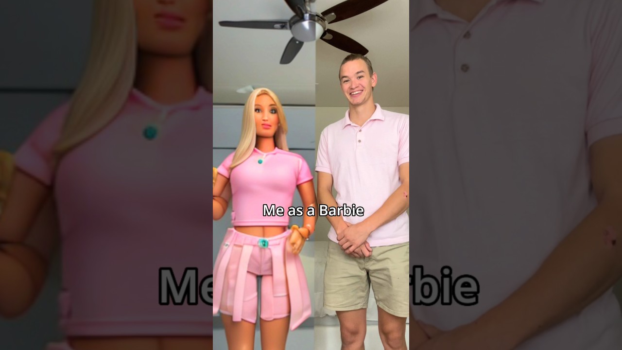 I DID NOT EXPECT IT TO TURN HIM INTO BARBIE 😂
