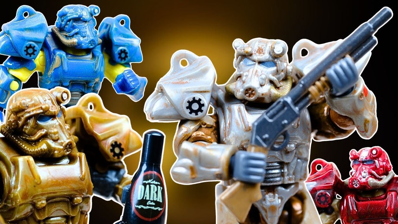 PEAK Fallout Collectables! Mega T-60 Power Armor Collection Review.