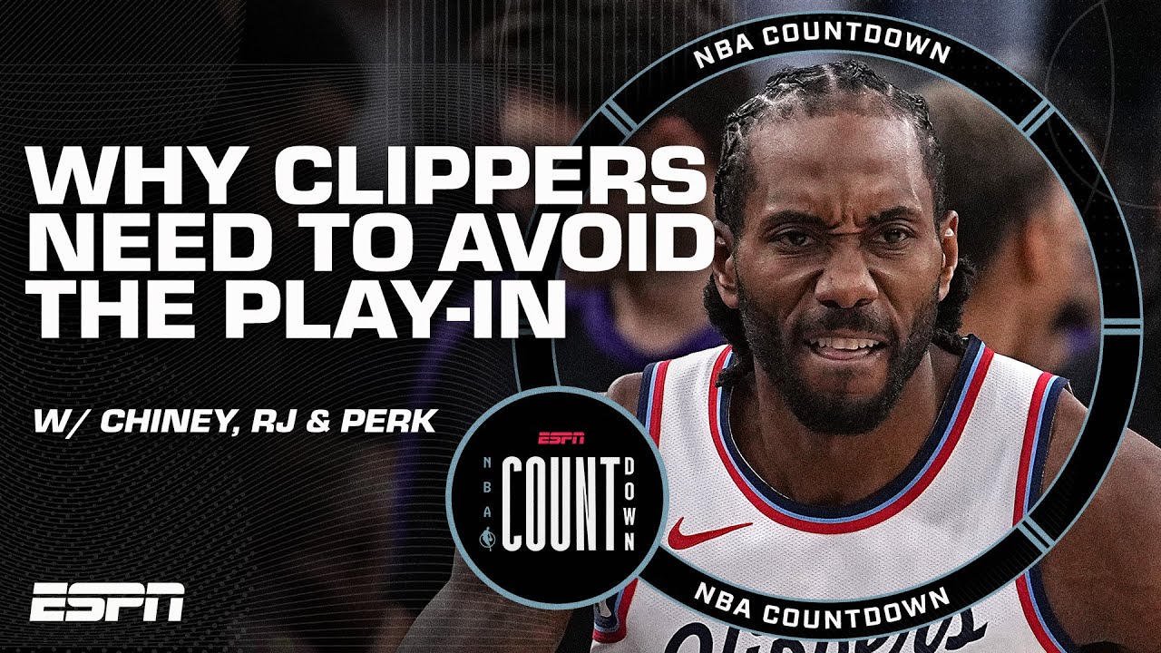 The Clippers NEED to avoid the Play-In? 🤔 NBA Countdown unanimously agrees 😯
