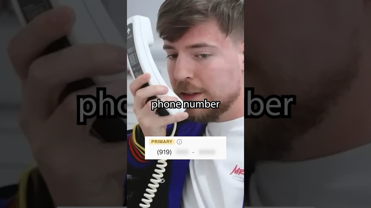 I Called MrBeast
