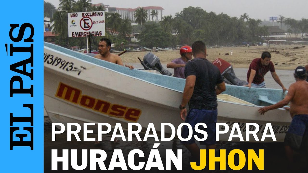 MÉXICO | El huracán 'Jhon' amenaza a Puerto Escondido en Oaxaca | EL PAÍS