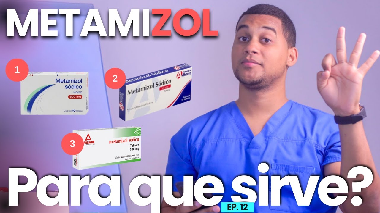 METAMIZOL para que sirve Metamizol Sódico  | 3 COSAS - DIPIRONA