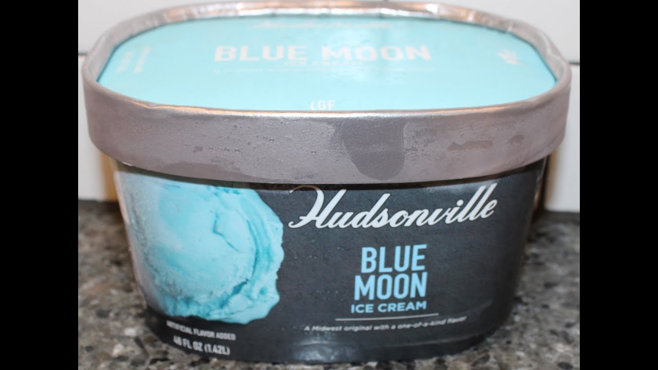 Hudsonville Ice Cream: Blue Moon Review