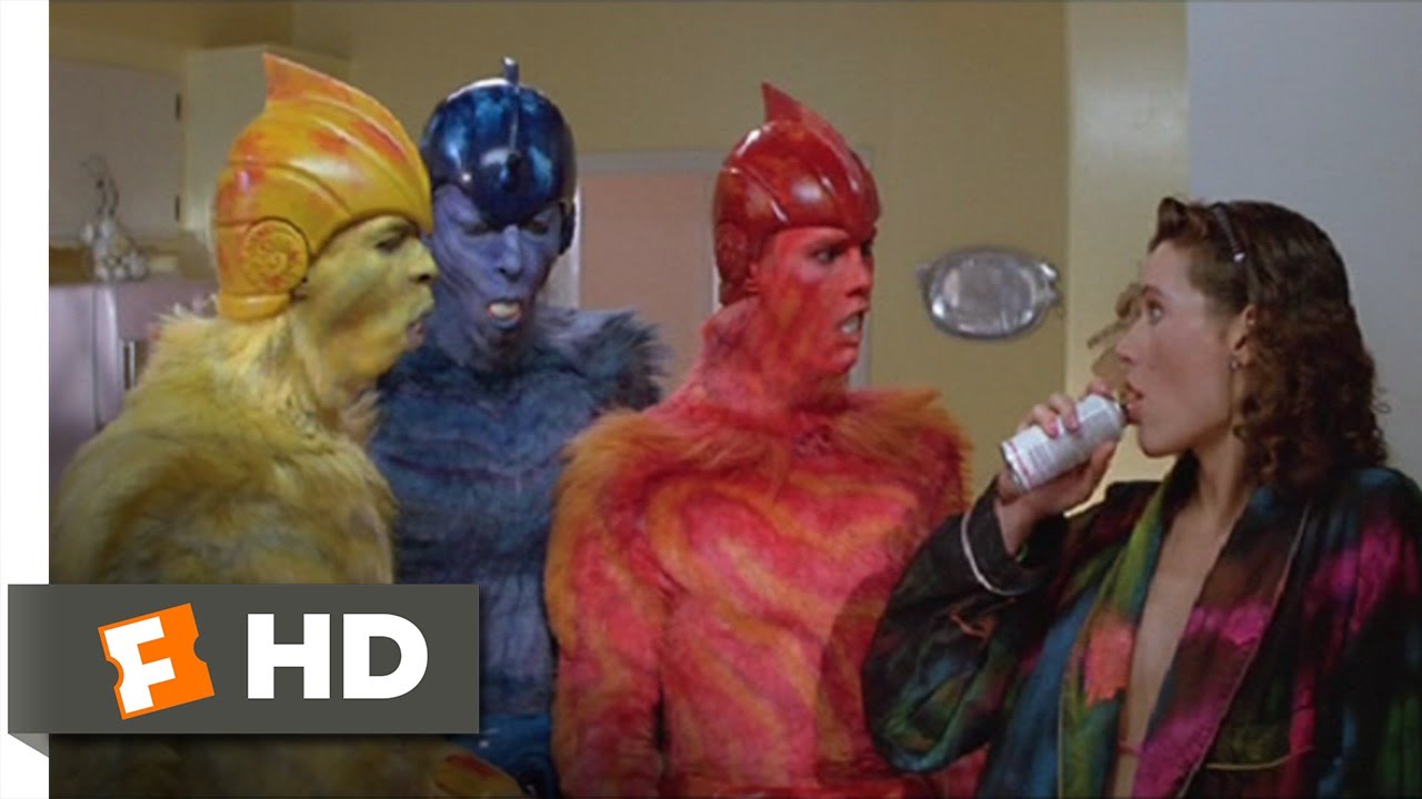 Earth Girls Are Easy (4/10) Movie CLIP - Aliens for Lunch (1988) HD