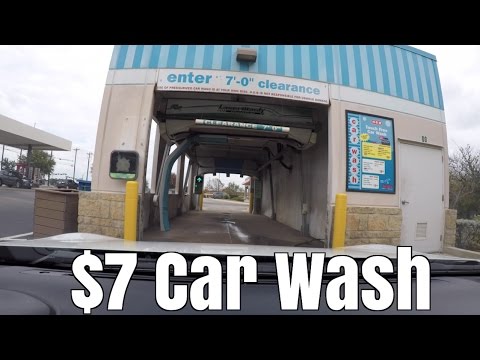 $7 Touchless Drive-Thru Car Wash - Worth It?