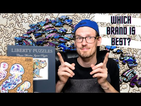 Testing 4 Wooden Puzzle Brands | Unidragon, Liberty, PuzzleUp, & ZenChalet