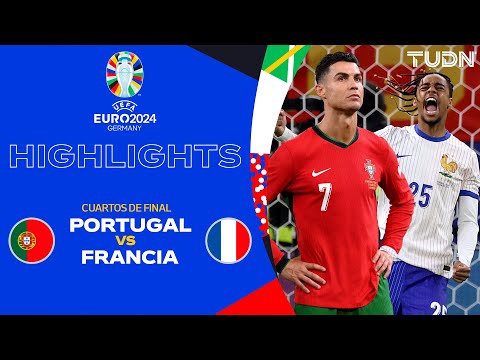 HIGHLIGHTS - Portugal vs Francia | UEFA EURO 2024 - 4tos | TUDN