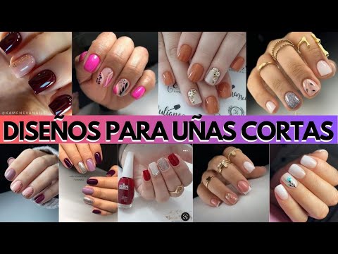 Diseños de uñas cortas para chicas: ¡Increíblemente elegantes y fáciles de hacer! /uñas 2023