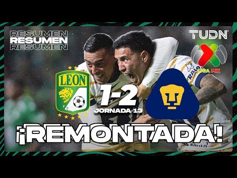 HIGHLIGHTS - León vs Pumas | Liga MX - Jornada 13 CL25 | TUDN