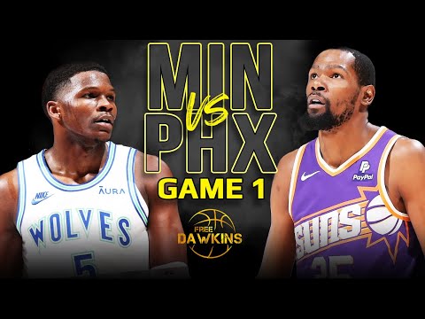 Minnesota Timberwolves vs Phoenix Suns Game 1 Full Highlights | 2024 WCR1 | FreeDawkins