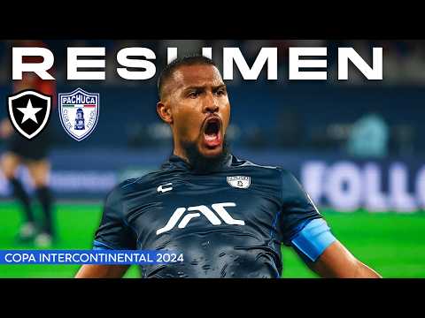 PACHUCA GOLEA a BOTAFOGO y se CORONA CAMPEON DE AMERICA! Resumen Español / Highlights