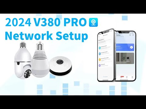 V380 Pro Network Setup Simple Tutorial 2024