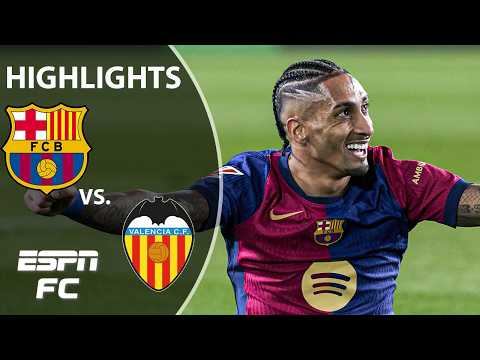 Barcelona vs. Valencia | LALIGA Highlights | ESPN FC