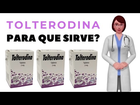 TOLTERODINA, que es y para que sirve tolterodina, como se toma tolterodina 2 mg