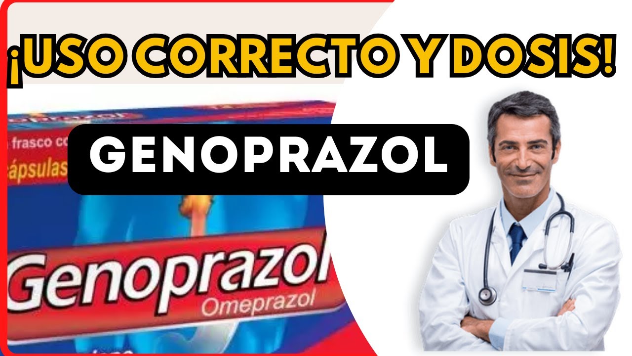 💊 GENOPRAZOL (DOSIS) 🤷♂️para que SIRVE y COMO tomar (Efectos Secundarios).