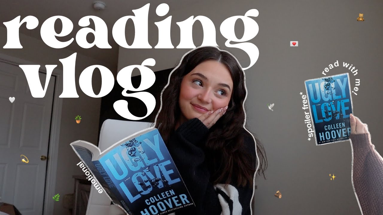 READING VLOG 🤍 finally reading “ugly love” by colleen hoover + review! *spoiler free*