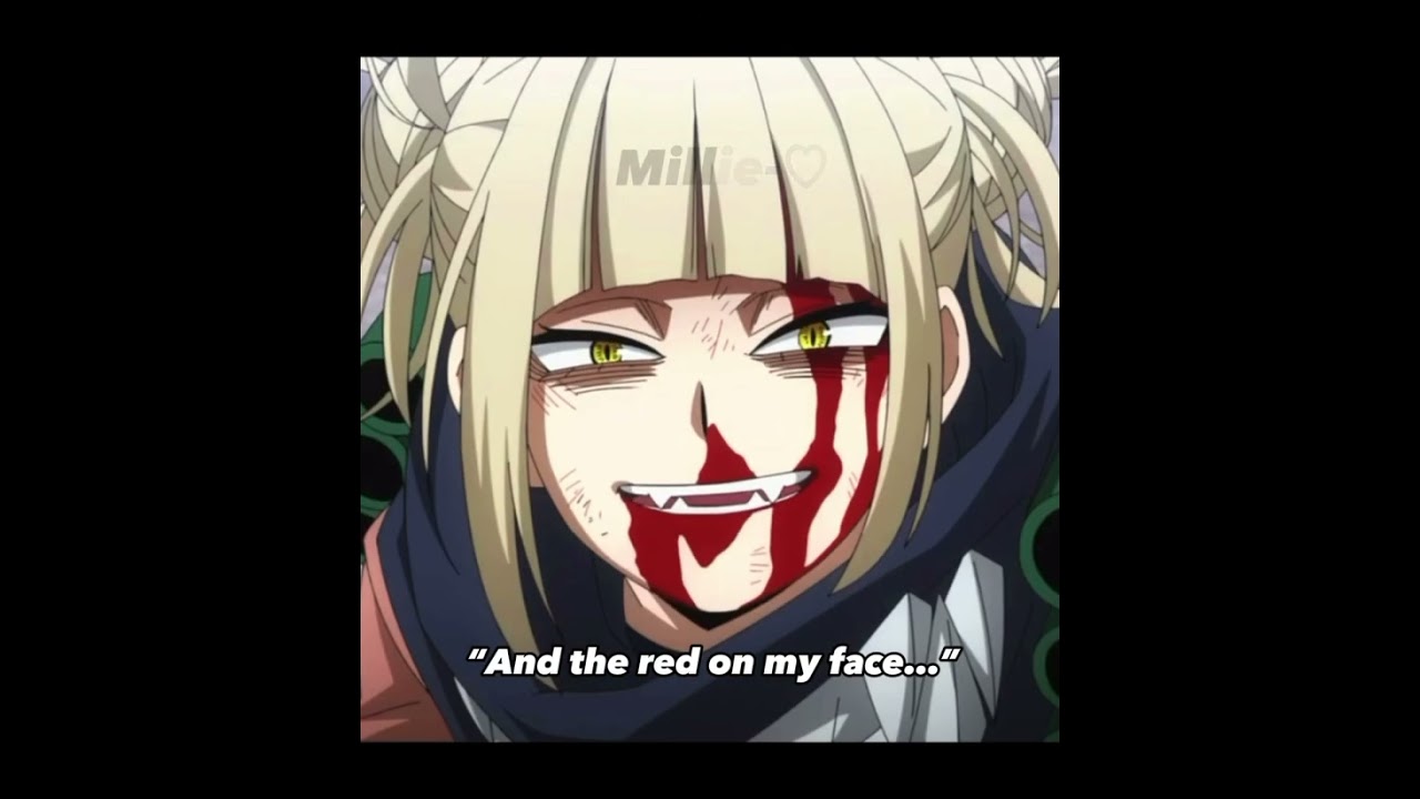 Himiko Toga edit [] The red means i love you [] MHA [] #shorts