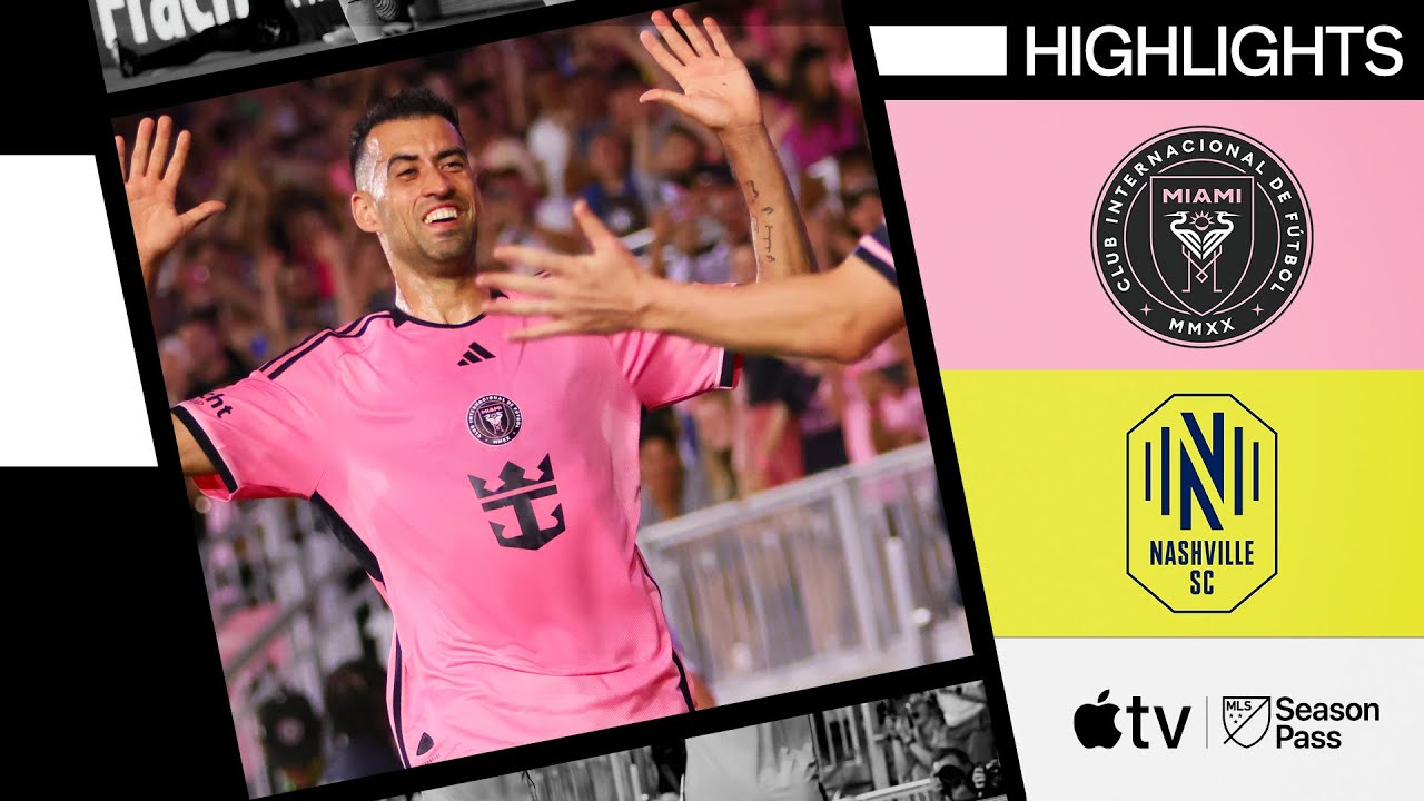 Inter Miami CF vs. Nashville SC | Full Match Highlights | April 20, 2024