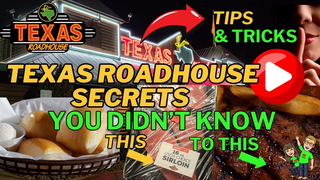 TEXAS ROADHOUSE SECRETS YOU DIDN'T KNOW 2024 #travel #steak #texasroadhouse #tipsandtricks